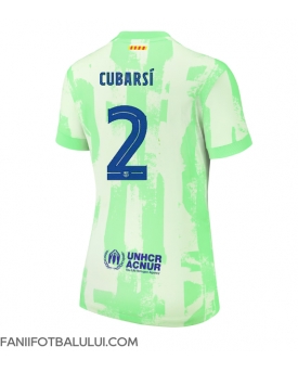 Barcelona Pau Cubarsi #2 Tricou Fotbal Replică 2024-25 Femei Treilea